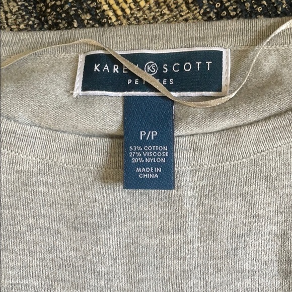 Karen Scott Owl Sweater - Picture 4 of 4